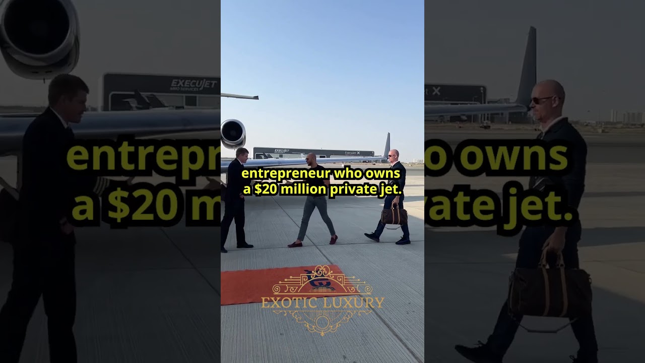 O privire în interiorul avionului privat de 20 de milioane al lui Andrew Tate: