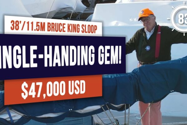 47.000 dolari Apelarea persoanelor cu o singură mână!  Barcă cu pânze Ericson 38-200 de vânzare #sailboatforsale #sailboattour
