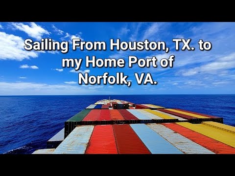 Navigați de la Houston, Texas până la portul meu de origine din Norfolk, Virginia