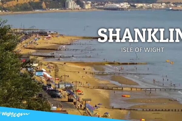 🔴 Cameră web SHANKLIN - Coasta de Sud a Insulei Wight din Marea Britanie Cameră live în flux 24/7