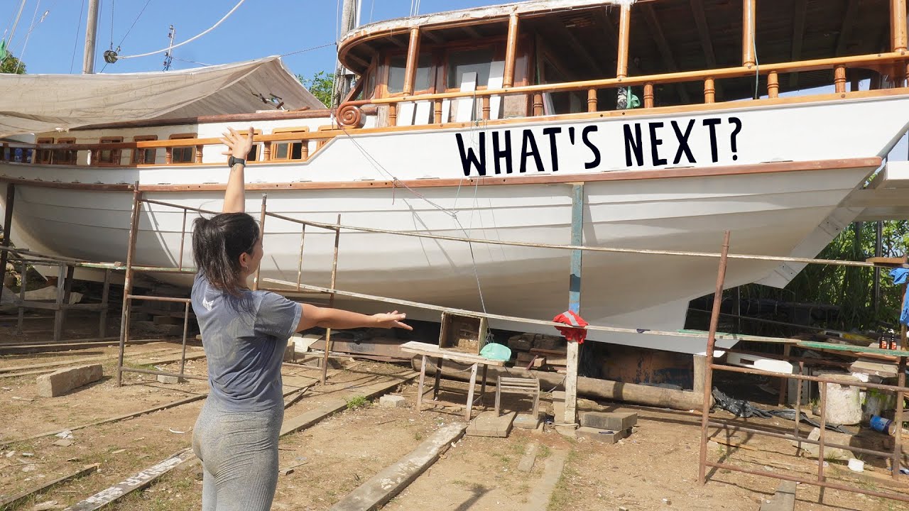 Pregătește-ne BARCA cu vele din lemn restaurată pentru a trăi!  — Sailing Yabá 130