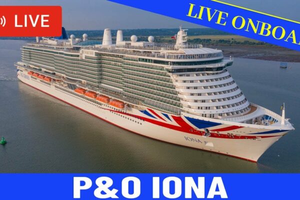 SHIPS TV - În direct la bordul P&O Iona care pleacă din portul Southampton Transmitere live pe navele de croazieră Observare