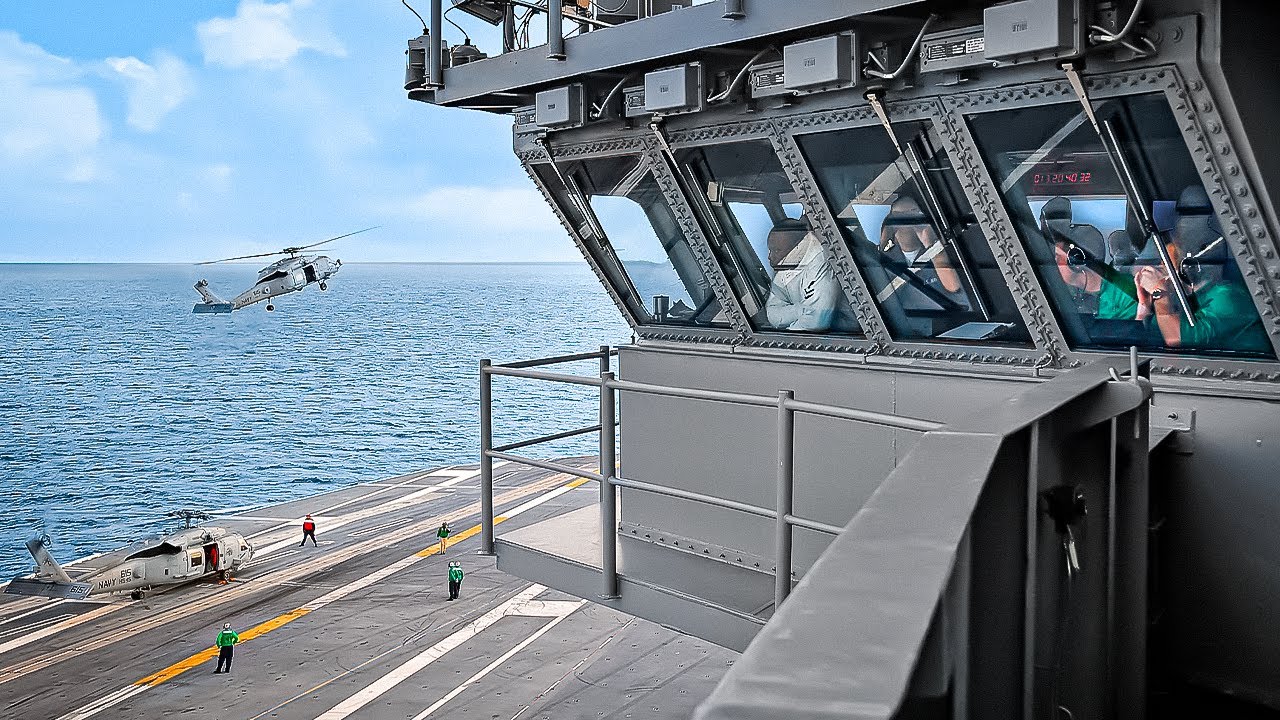 Motive pentru care marinarii US Navy nu ajung niciodată pe podul unui portavion