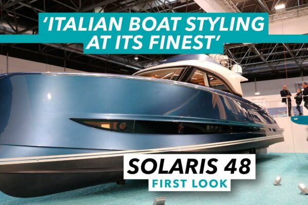 Tur cu iaht Solaris Power 48 Lobster Fly |  Stilul de barcă italian la cel mai bun stil |  Barcă cu motor și iahting