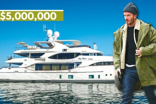 Super-iahtul de 5 milioane de dolari al lui David Beckham (SEVEN)
