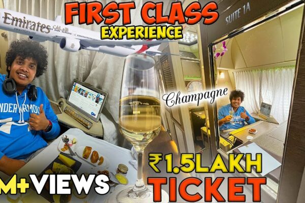 Experiență Emirates First Class - Călătorii de lux - 1.50.000 INR per bilet la Dubai - Irfan's View