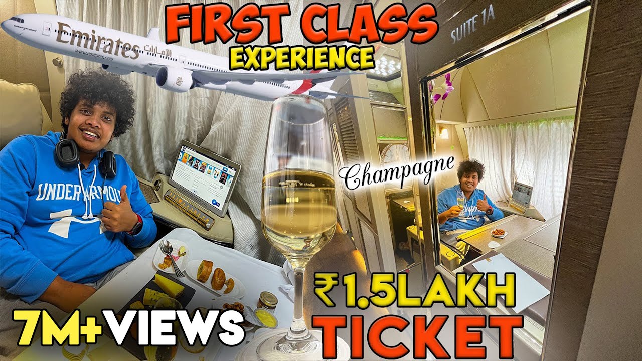 Experiență Emirates First Class - Călătorii de lux - 1.50.000 INR per bilet la Dubai - Irfan's View
