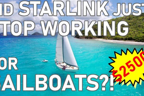 STARLINK tocmai a încetat să lucreze la BĂRCI cu vele?!  Ep 226 - Lady K Sailing