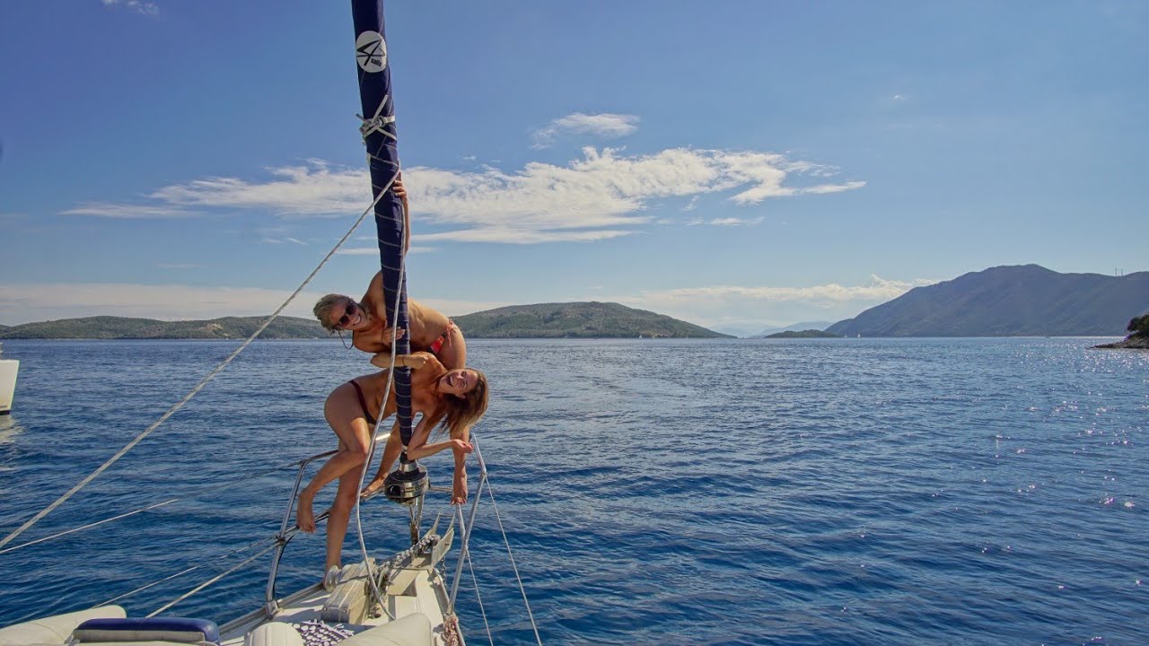 O săptămână navigând pe Ionian.  Lefkada, Kastos, Ithaki, Meganisi