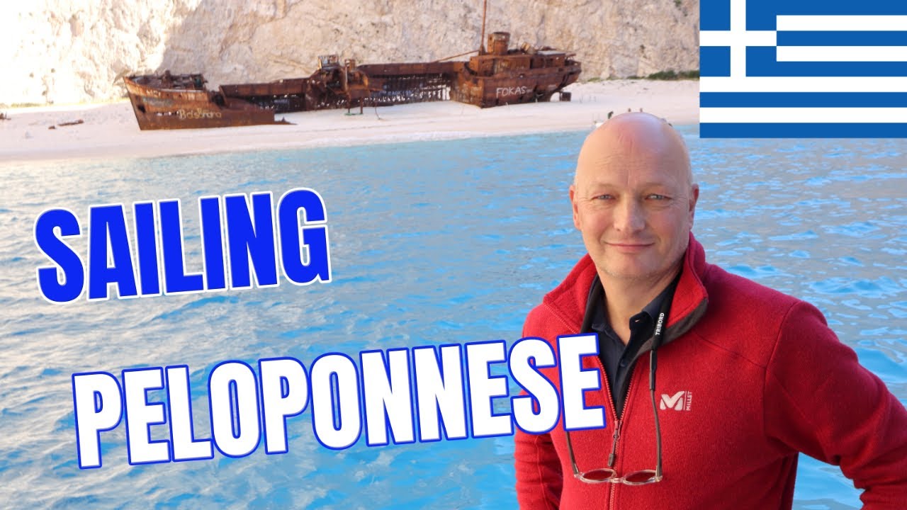 Navigare pe Peloponez în Grecia - de la Lefkada la Atena - 4K