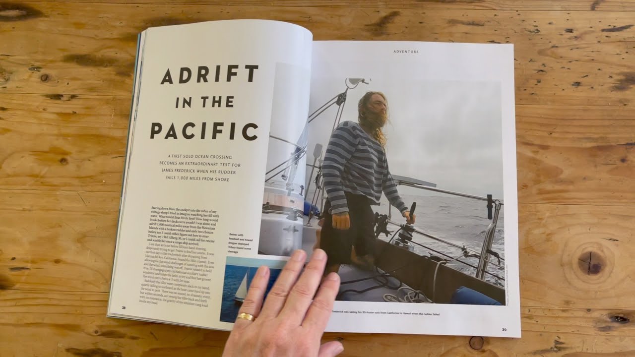 Yachting World Magazine;  În derivă în Pacific - Un articol despre pierderea direcției mele în Pacific