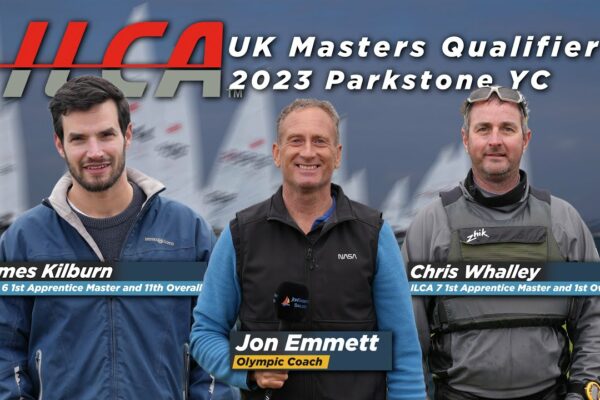 ILCA UK |  Calificarea Masters din Marea Britanie 1 Parkstone YC 2023 cu James Kilburn și Chris Whalley