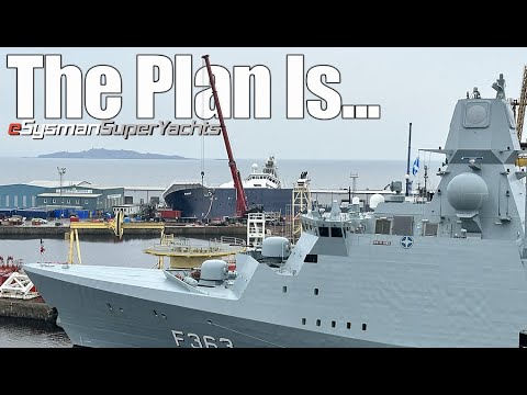 Planul de a îndrepta nava US Navy răsturnată?  |  Filmări exclusive