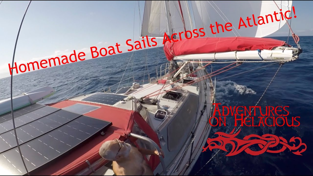 Navigați cu barca noastră de aluminiu de casă peste Oceanul Atlantic HD 1080p