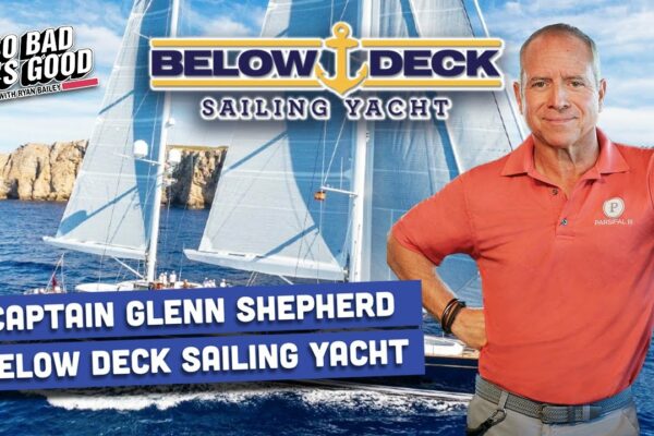 Căpitanul Glenn Shepherd Iaht cu vele sub punte