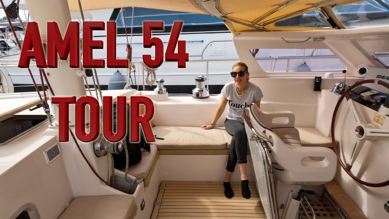 Tur cu barca Amel 54 Blue Water Cruiser: Cel mai bun crucișător din întreaga lume!