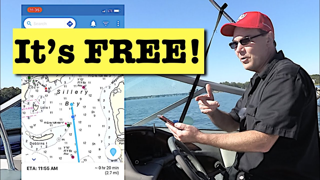 Cea mai bună aplicație pentru navigarea cu barca - navigație marină gratuită!