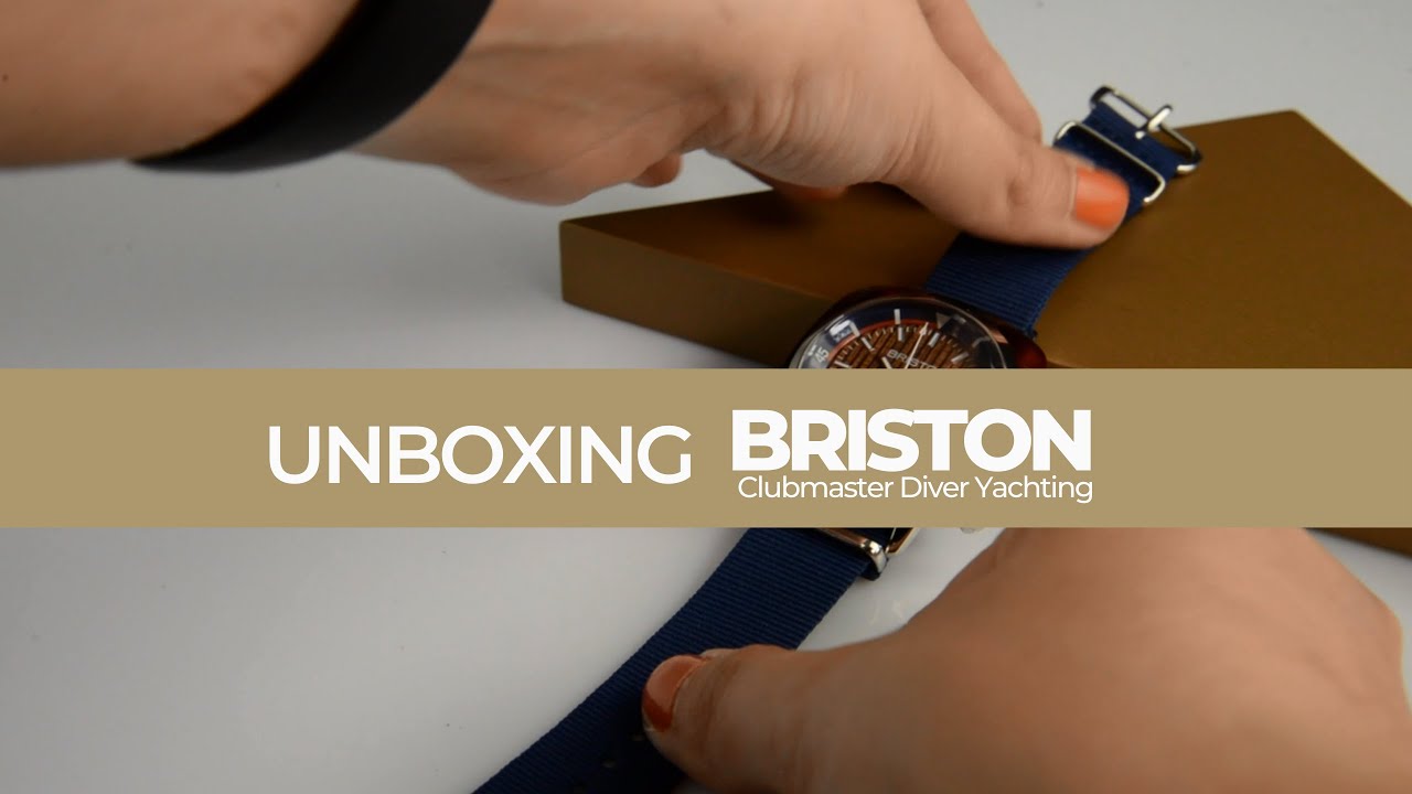 UNBOXING Briston Clubmaster Diver Yachting