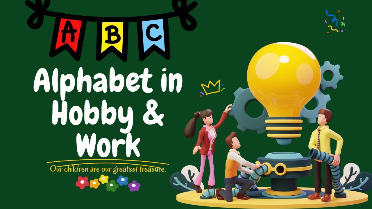 Ocupații și alfabet, Învață Vocabular #educație #short #tutorial #copii#preșcolar