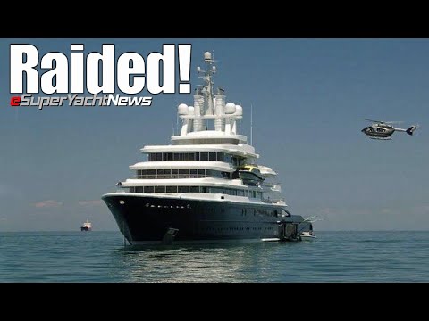 Superyacht de 115 m percheziționat de poliția germană |  SY News Ep212