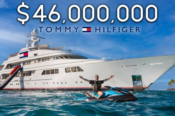 Am stat pe Mega Yacht-ul Tommy Hilfiger de 46.000.000 USD