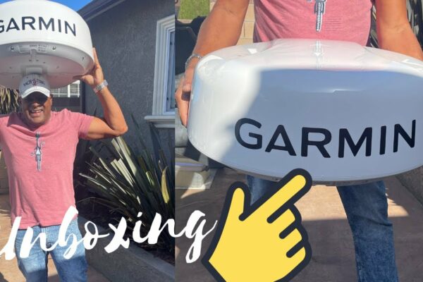 Unboxing Garmin GMR Fantom 24x #boating #yachting #garmin #radar