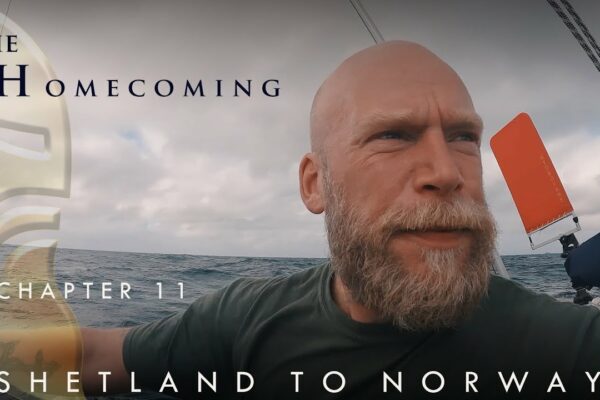 Traversând Marea Nordului înapoi în Norvegia.  Ultimul capitol 11