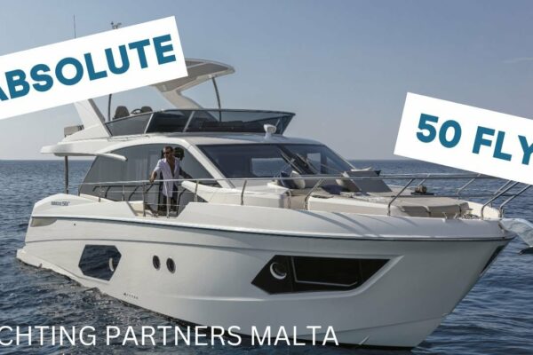 Yacht-ul cu motor Absolute 50 Fly |  Yachting Partners Malta