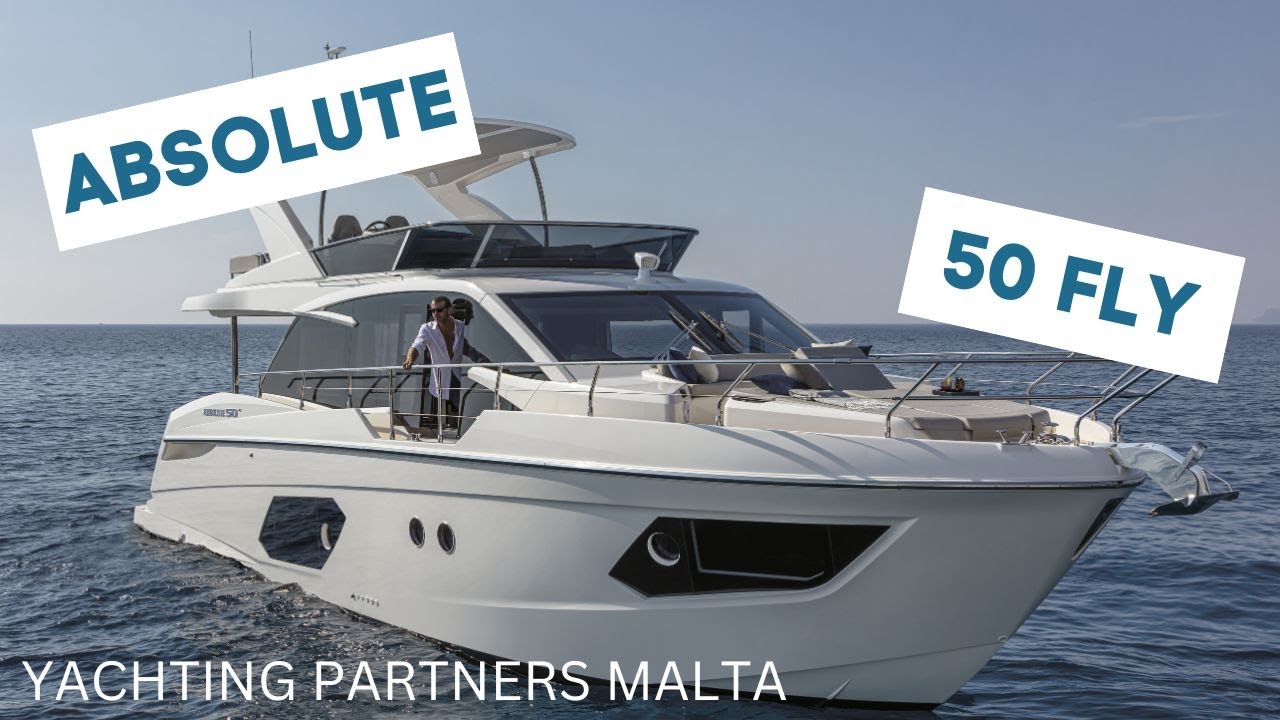 Yacht-ul cu motor Absolute 50 Fly |  Yachting Partners Malta
