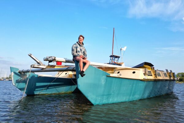 Pregătesc să conduc catamaranul meu de 2000 USD către Amsterdam |  Sălbatic Sailing