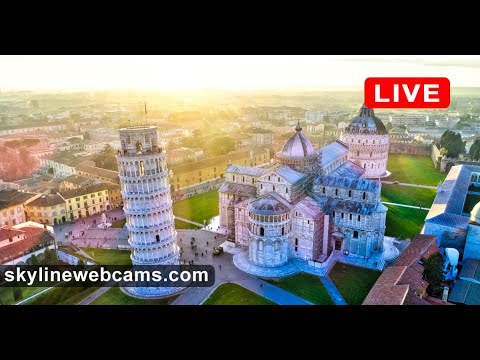 🔴 LIVE din Pisa - Italia |  SkylineWebcams