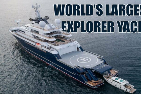 În interiorul celui mai mare iaht explorator din lume cu 285 de milioane de dolari |  SUPERYACHT OCTOPUS