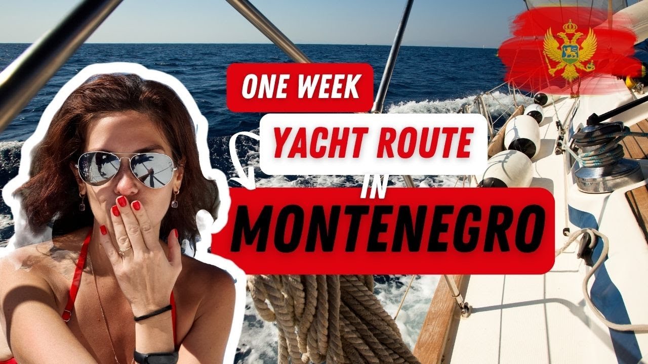 Muntenegru navigând din Kotor