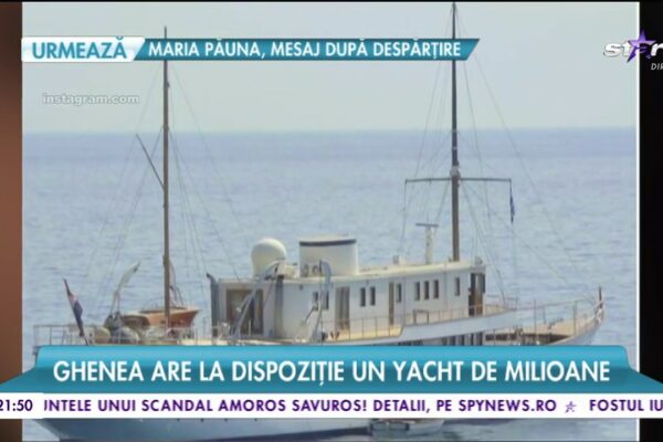 Mădălina Ghenea are la dispoziție un yacht luxos care costă cât un întreg cartier de vile din