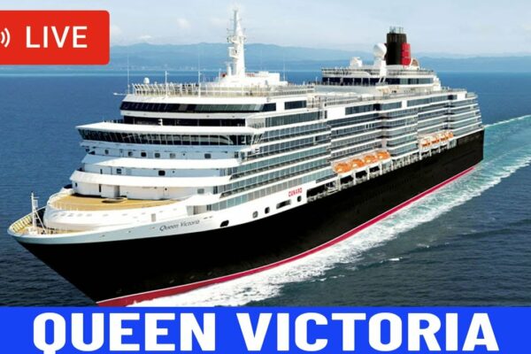 SHIPS TV - AIDAprima Plecare din Portul Southampton Transmitere live a navelor de croazieră Observare