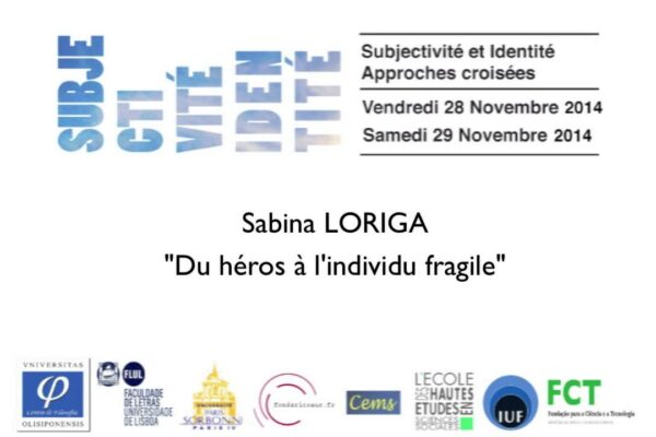 „De la erou la individ fragil” S. Loriga