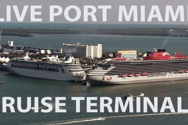 🔴 REPLAY Terminalele de nave de croazieră Port Miami 21.5.2023