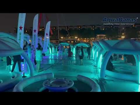 AquaBanas Dance Floor la Singapore Yachting Festival 2023