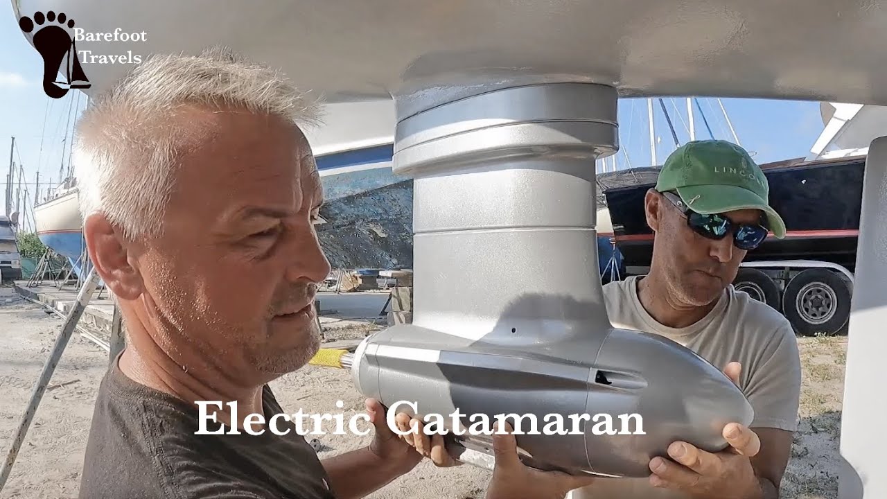 CONVERSIE ELECTRICĂ completă a catamaranului - Instalarea bateriilor și a motorului - Partea 2 (S4 E45)