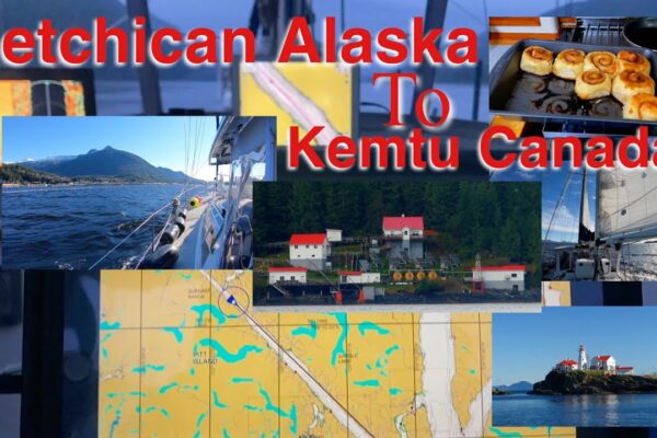 Navigați din sudul Ketchikan Alaska către Kemtu Canada cu o navă cu vele - Sea Globe