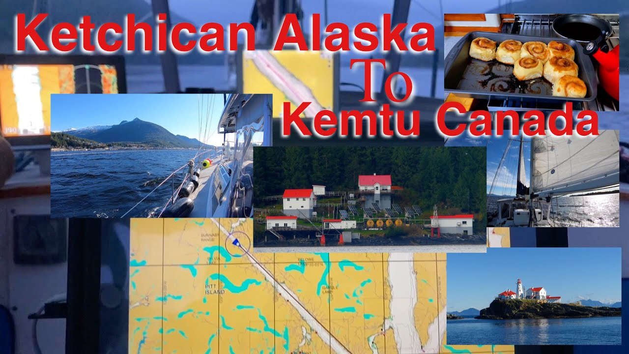 Navigați din sudul Ketchikan Alaska către Kemtu Canada cu o navă cu vele - Sea Globe