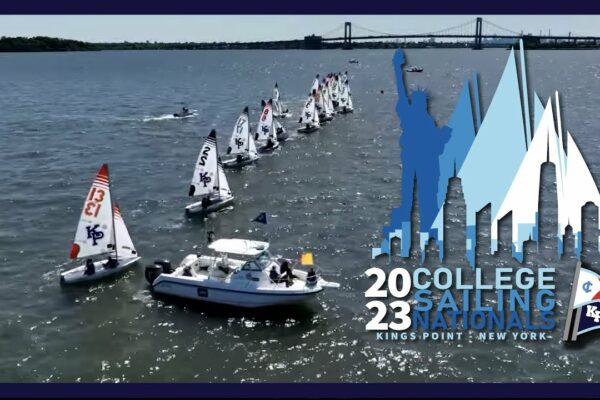 Finala feminină Ziua 2: College Sailing Nationals 2023 la US Merchant Marine Academy Kings Point, NY