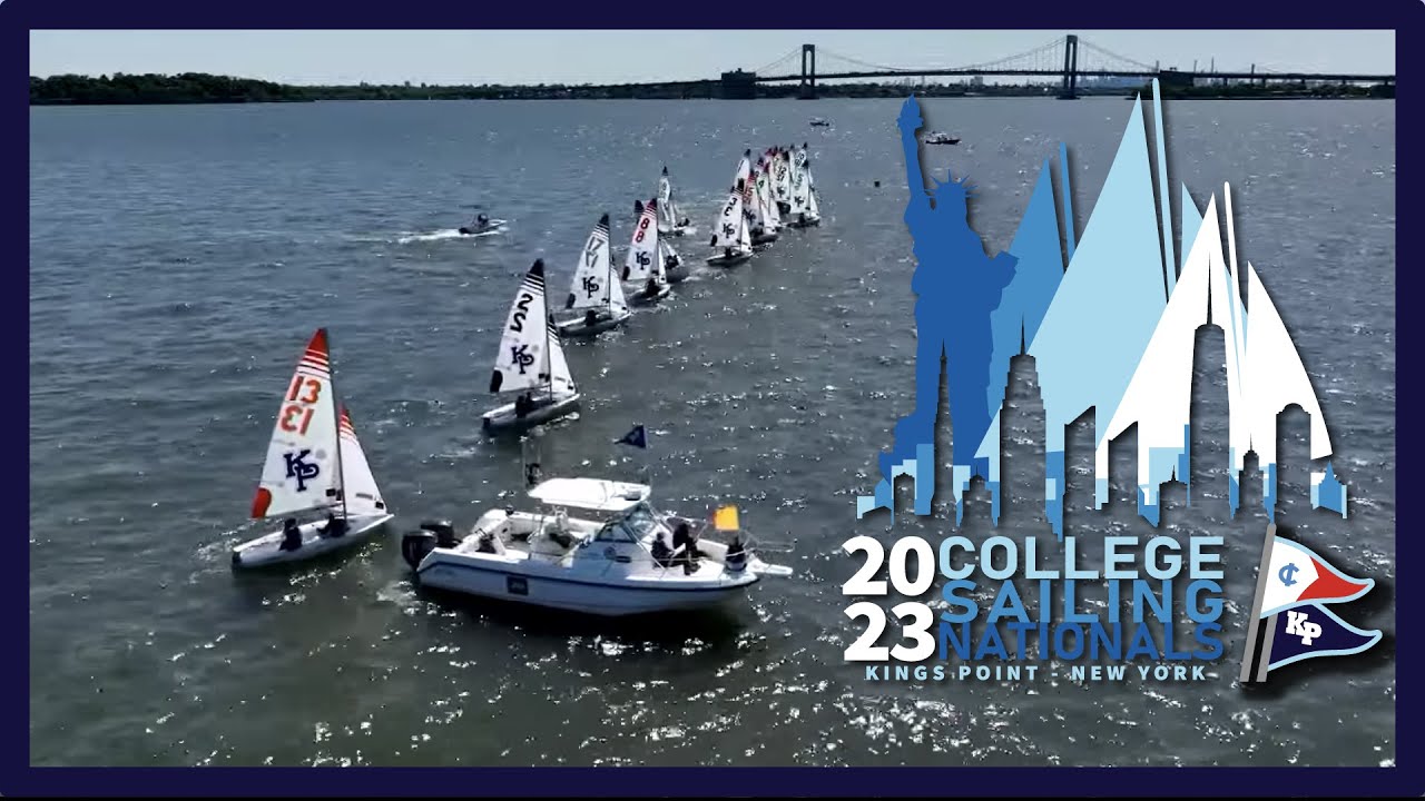 Finala feminină Ziua 2: College Sailing Nationals 2023 la US Merchant Marine Academy Kings Point, NY