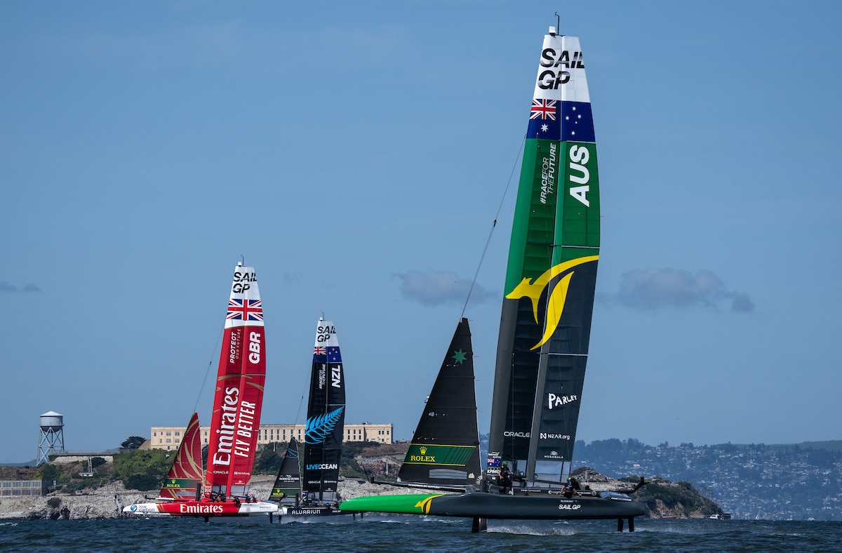 Al treilea titlu de sezon SailGP pentru echipa Australia