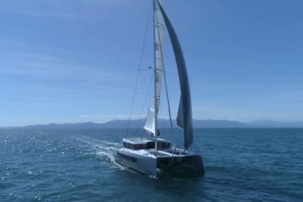 Prima velă de probă a The Windelo 54 Yachting - Premier essai du Windelo 54 Yachting