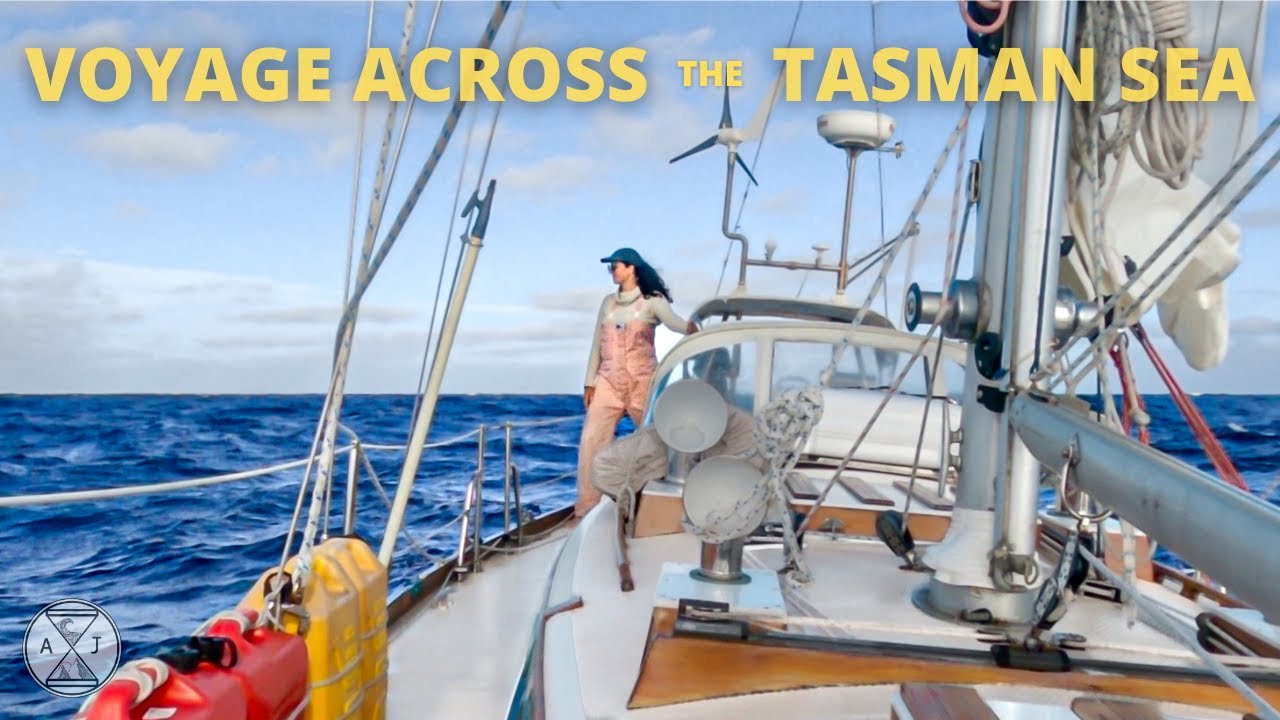 Australia către Noua Zeelandă cu o barcă cu pânze Shannon de 37 ft |  15 zile de navigație la 1800 nm peste Marea Tasmaniei