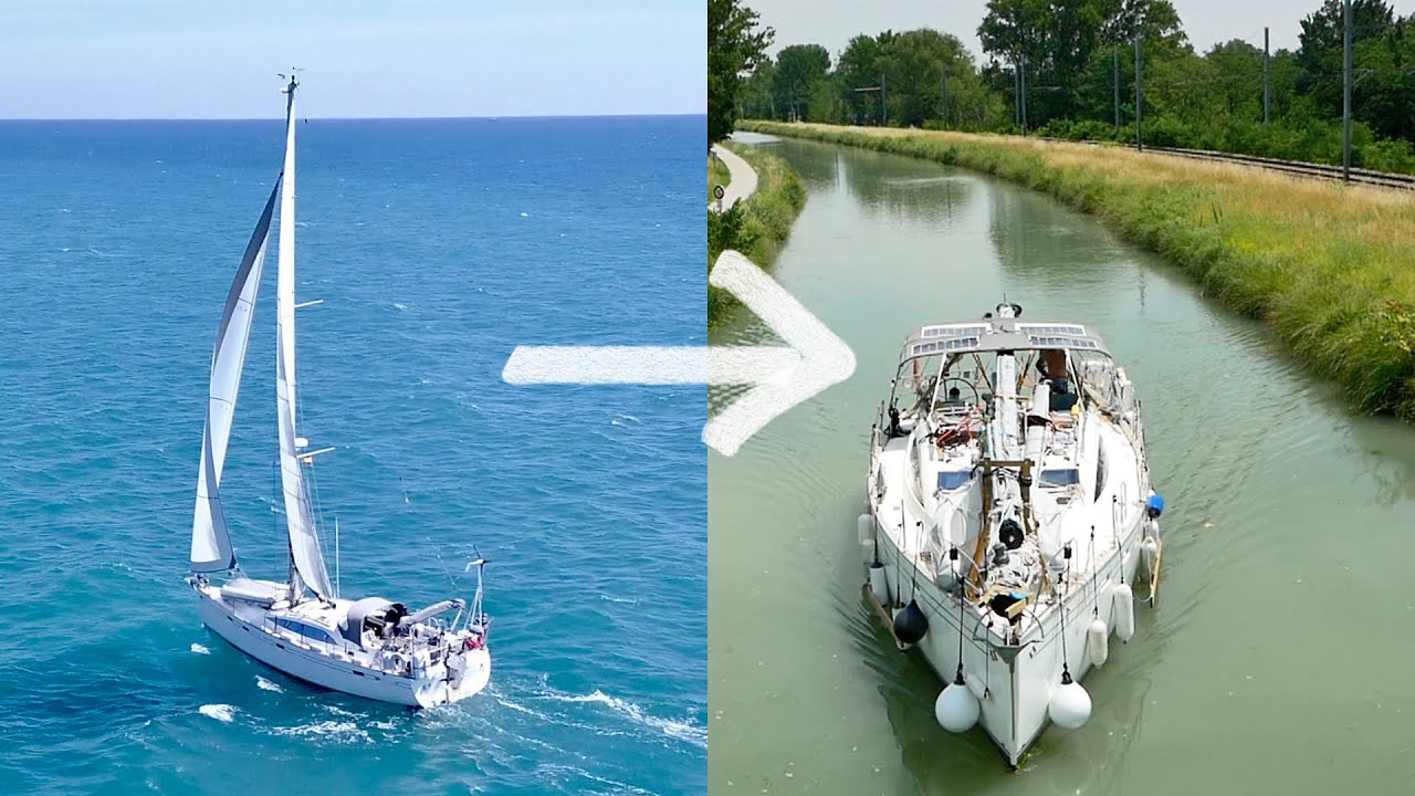 Cum ne-am transformat barca cu pânze într-o barcă de canal: pregătirea pentru canalele franceze |  Navigand Ruby Rose