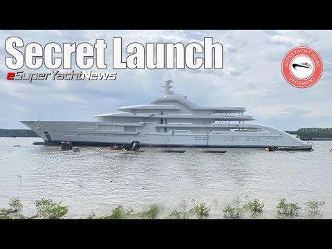 Lansarea noului iaht „secret” Amels |  Clipuri de știri SY