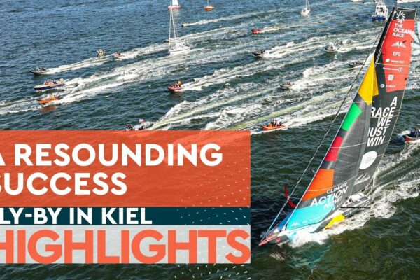 Fly-by-ul de vineri atrage mulțimi uriașe |  Etapa 6 Kiel Fly-By Highlights |  Cursa Oceanului