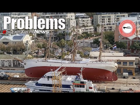 Nava cu pânze răsturnată în SA încă nu este îndreptată |  Clipuri de știri SY